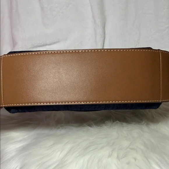 True Religion Blue and Brown Shoulder Bag - Picture 9 of 9